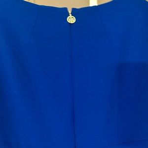 Royal blue A-Line Tommy Hilfiger Dress